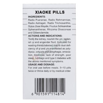 xiaoke pills